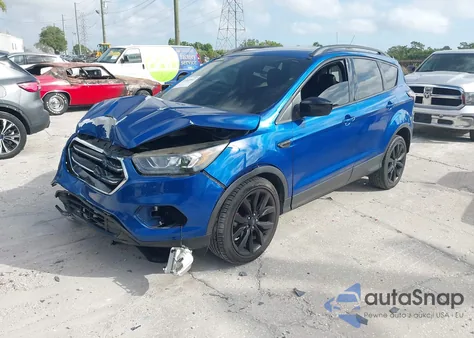2018 Ford Escape Se из США, поврежденный, VIN 1FMCU0GD2JUC27271